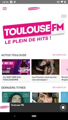 Toulouse FM android App screenshot 2